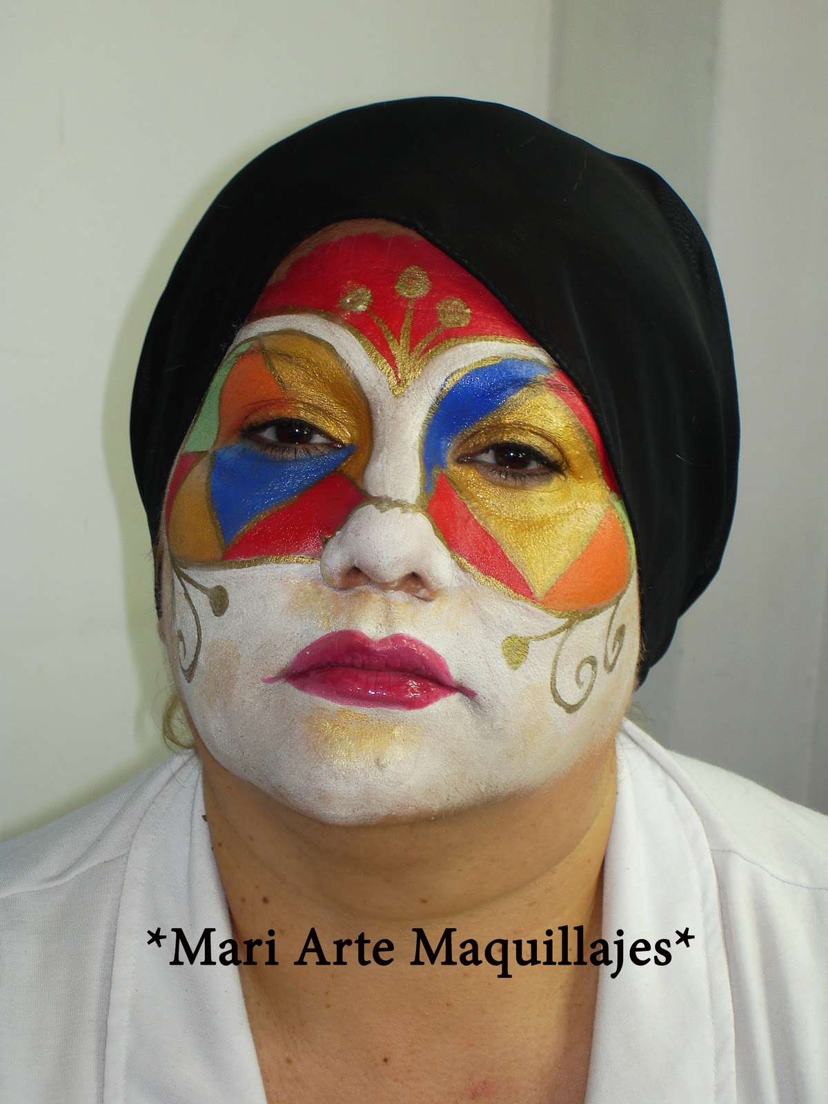 Mari Arte Maquillajes Maquillaje Artístico Máscara Veneciana