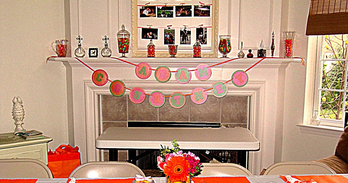 Kim's Treasures Bridal Shower Decor