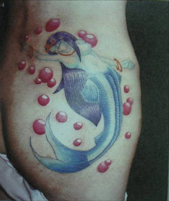 Asia tattoos-Mermaid tattoo