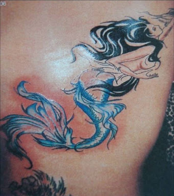 Rockabilly Tattoo Mermaid by Misty Benson Fantasy art galleries at