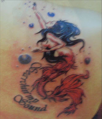 Asia tattoos-Mermaid tattoo