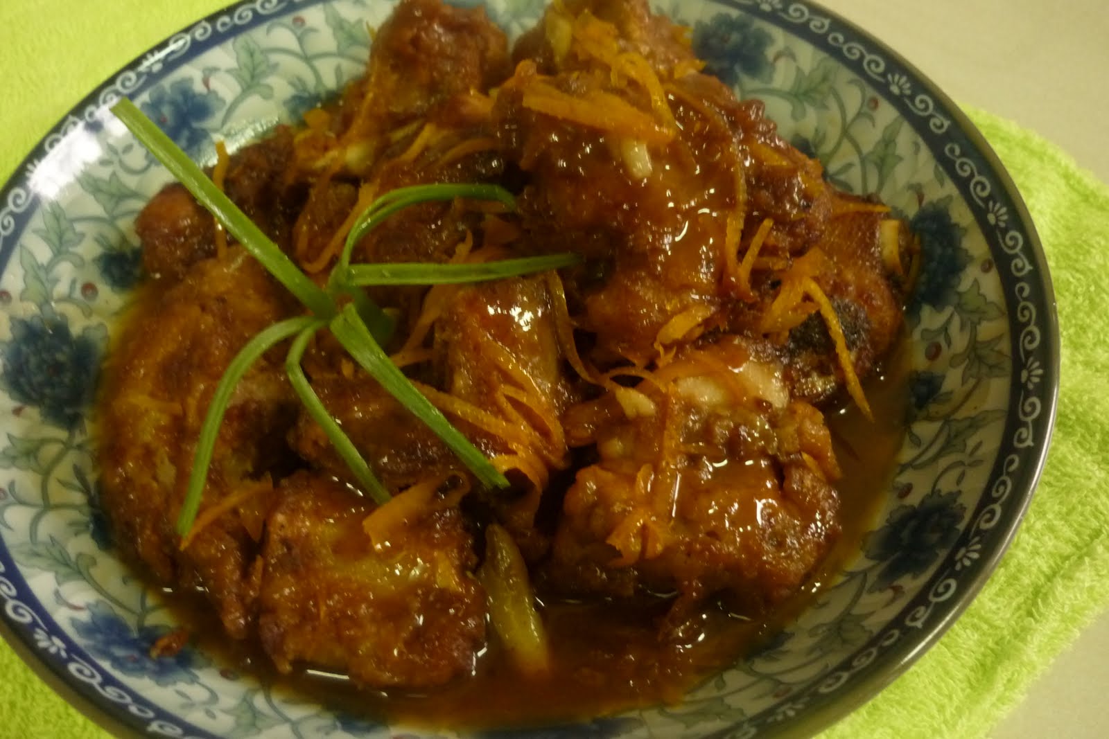 kitchen flavours Spare Ribs with Orange Sauce