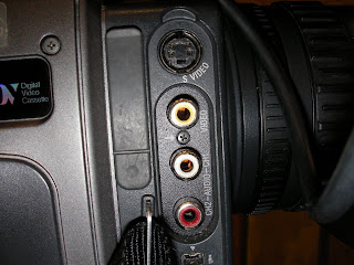 S-Video connections on Sony PD170 camera
