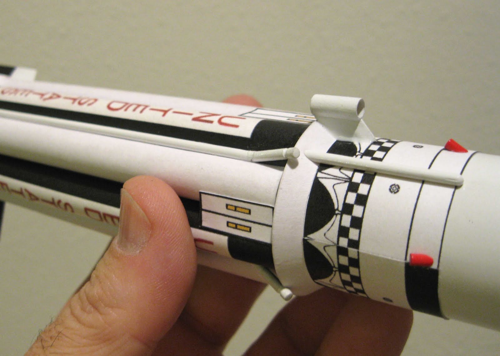 Model Rocket Building Dr. Zooch Saturn 1 SA5 FINISHED!