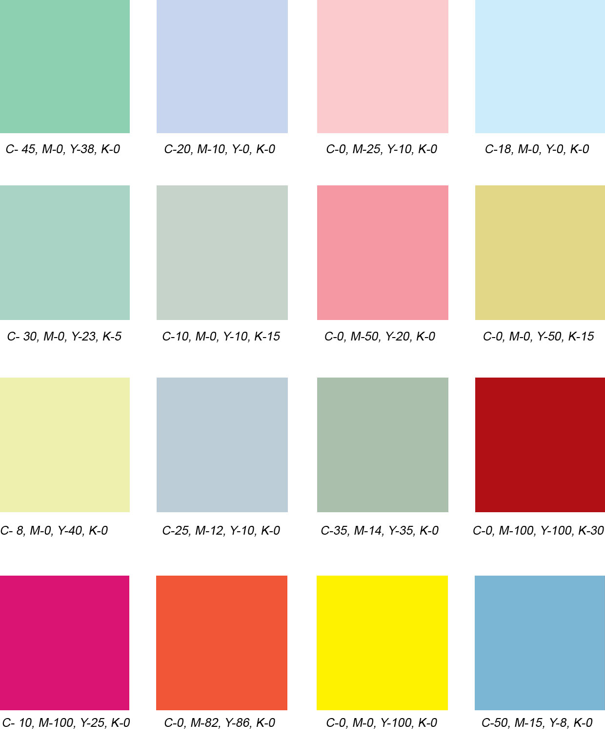 Fifties Colors | design practice colour palettes Fifties Colors | design practice colour palettes