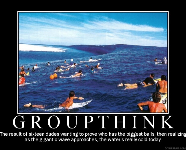 groupthink world and no