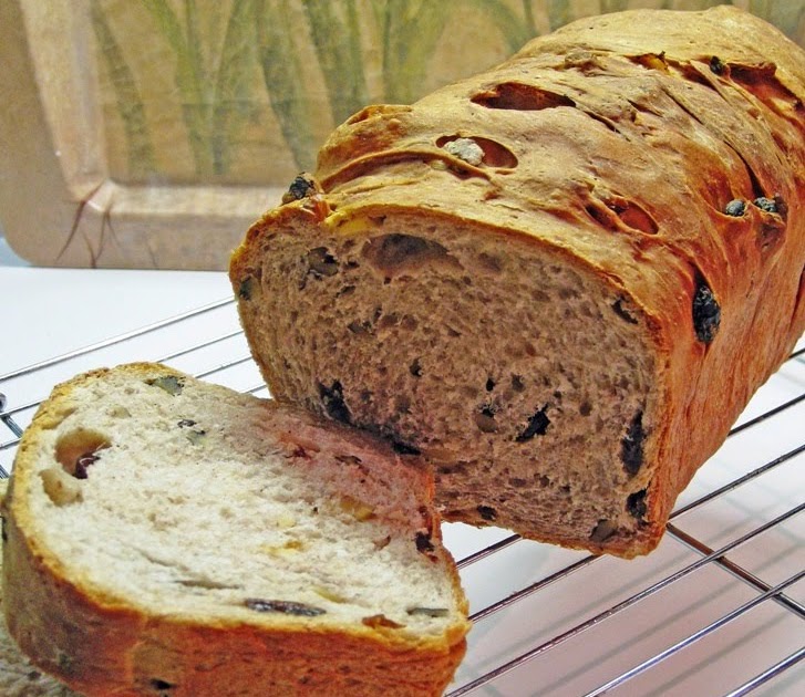 Dragon's Kitchen Cinnamon Raisin Walnut Bread