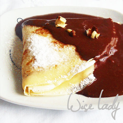 Hungarian Cook Gundel pancake