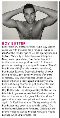 DNA Mag features Boy Butter in March Issue