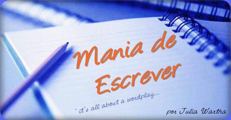 Mania de escrever