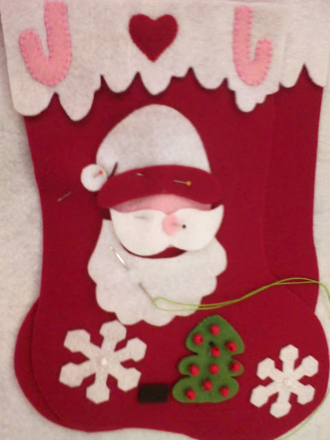 Gönül'ün dünyasi.: keçe yilbaşi çorabi... GÖNÜL'ÜN DÜNYASI.: KEÇE YILBAŞI ÇORABI…