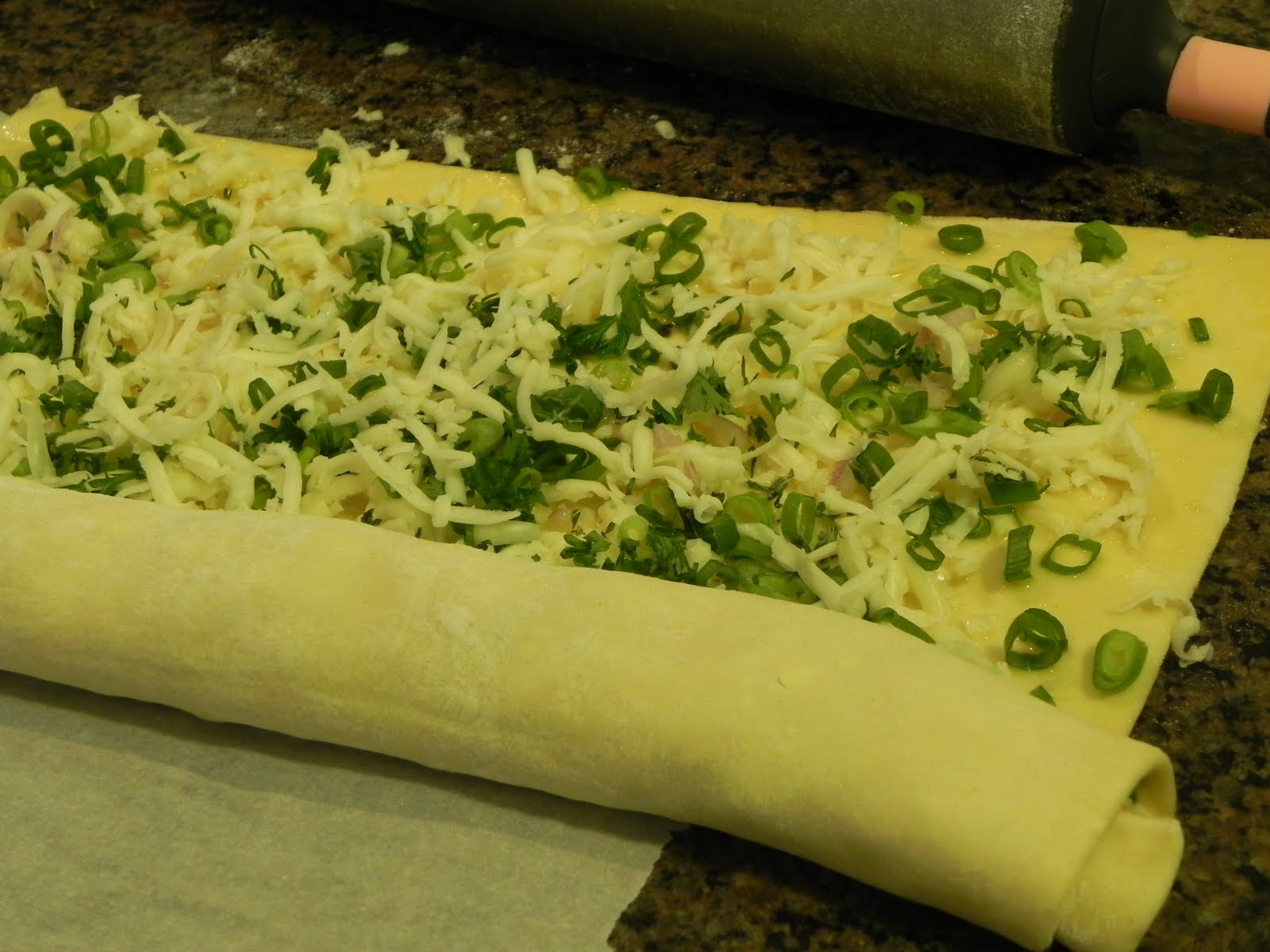 Garcon de Croissant Cheese and Green Onion Rolls