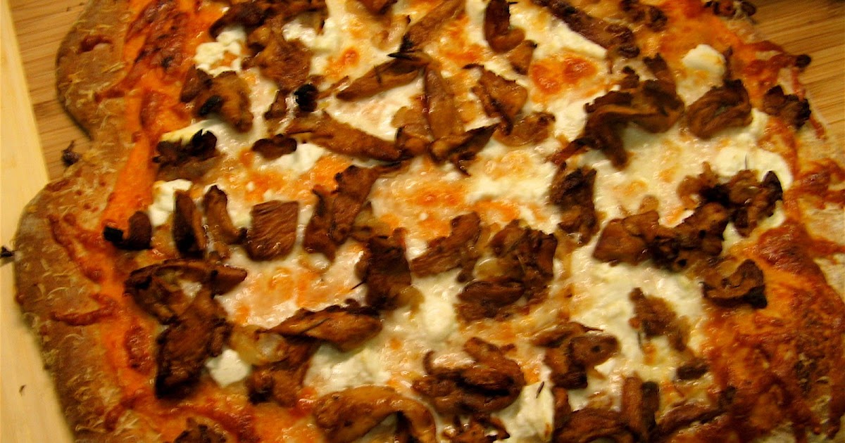 Arctic Garden Studio Chanterelle Mushroom Pizza