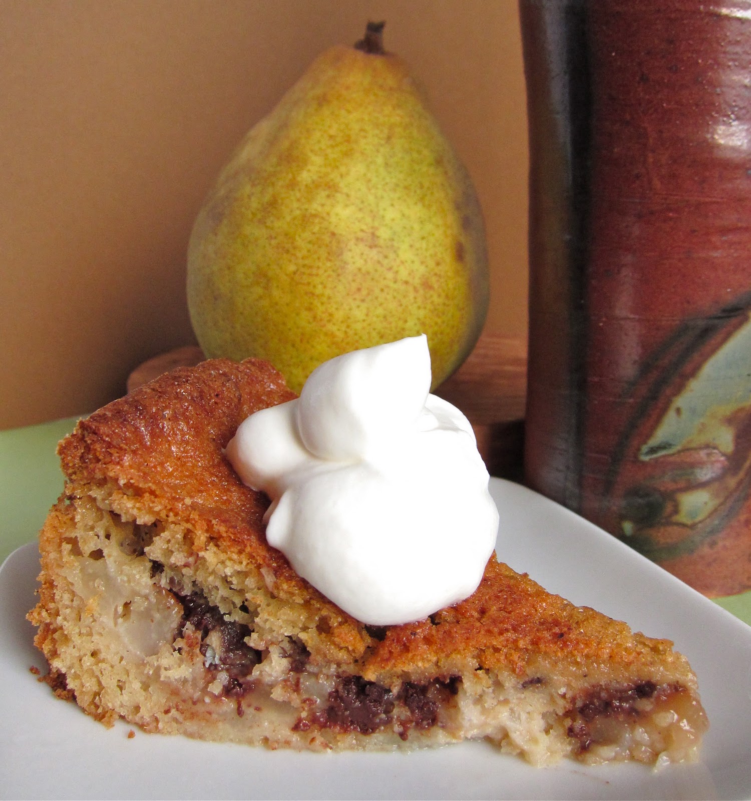 Arctic Garden Studio Bittersweet Chocolate and Pear Cake