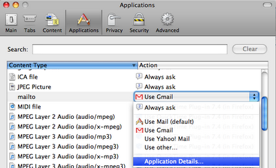 Namjestite Gmail kao defaultni e-mail klijent u Firefoxu 3 Namjestite Gmail kao defaultni e-mail klijent u Firefoxu 3