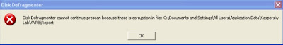 Kaspersky error defragmentacija disk virus Heur Trojan Script iFramer Kaspersky error defragmentacija disk virus Heur Trojan Script iFramer