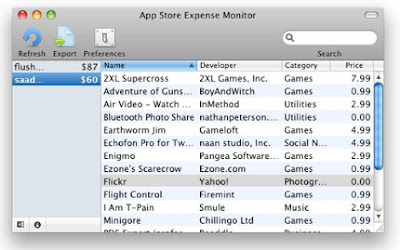 Download App Store Expense Monitor za Mac OS X Download App Store Expense Monitor za Mac OS X