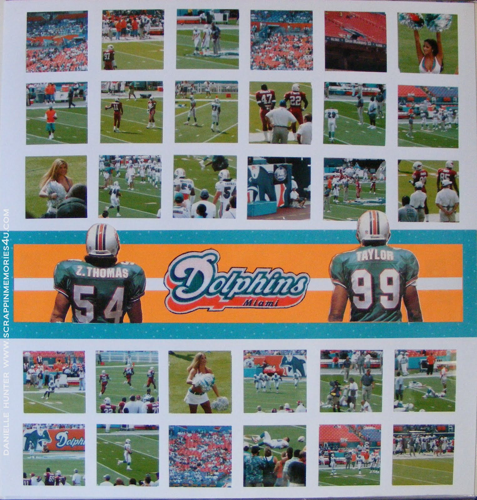 Snap & Scrap Sports Themed Scrapbook Layouts