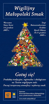 Wigilijny Małopolski Smak 2009 plakat