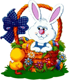 white easter bunny in basket smiling hd(hq) wallpaper download free Christian Jesus Christ photos and images
