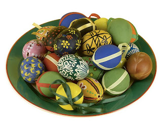 Decorated Easter eggs in different colors nice photo Easter 2010 wallpaper with Easter eggs and Easter bunny images download for free