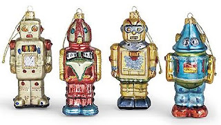 Nice and different Christmas Robot ornaments sexy image