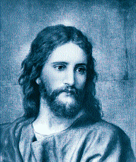 Free Jesus Christ with blue background hd(hq) wallpaper download