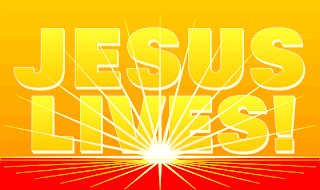 Jesus lives words with sunrise background hd(hq) desktop Christian wallpaper free download