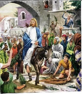 People praying to Jesus on his coming to Jerusalem on donkey hd(hq) wallpaper free download religious photos