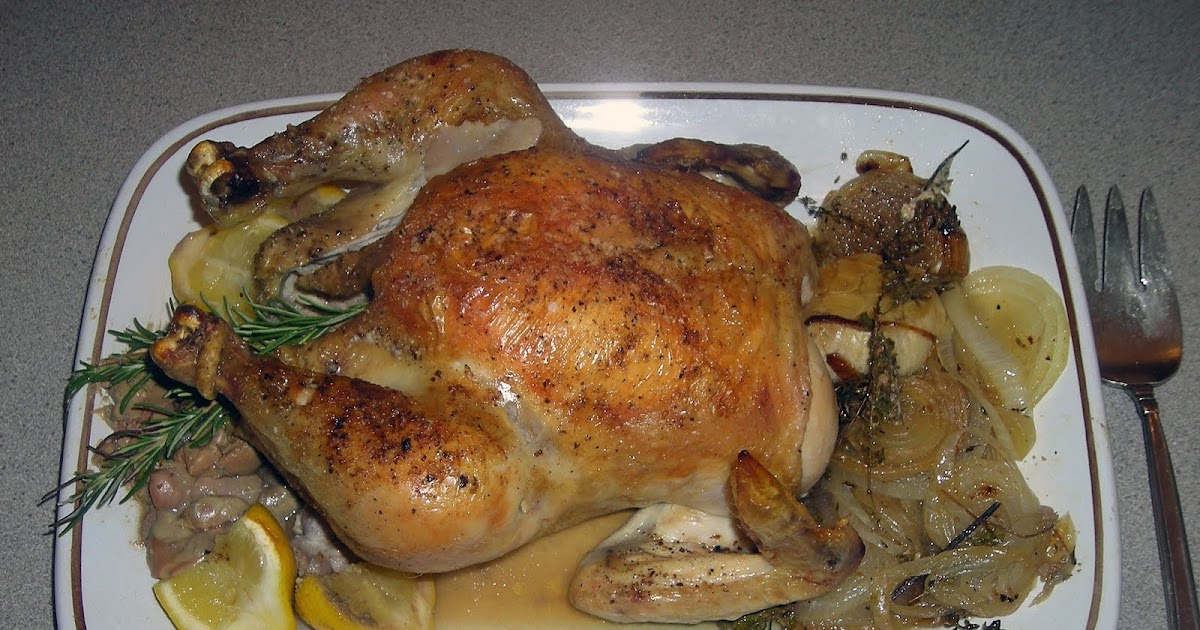 My Carolina Kitchen An easy dinner for houseguests roasted chicken