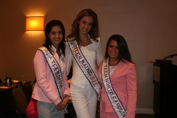 Teen ME and her group at Orientation