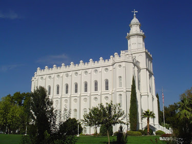 High on a Mountain Top, St. George Utah Temple