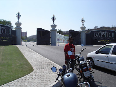 Me at the Film City Gate