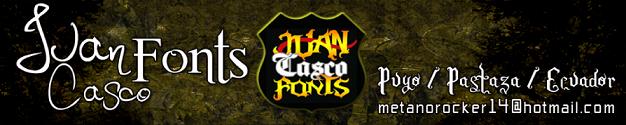 Free fonts by Juan Casco
