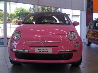 Fiat 500 Cor Rosa Fiat 500 Rosa
