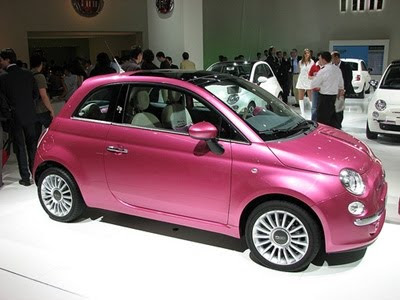 Fiat 500 Cor Rosa Fiat 500 Rosa