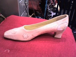 Replica del zapato de la Infanta Cristina el día de su boda