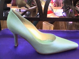 Zapato para hacer de encargo diseño Tiffany.