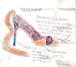 Sandalia Tiffany para hacer de encargo