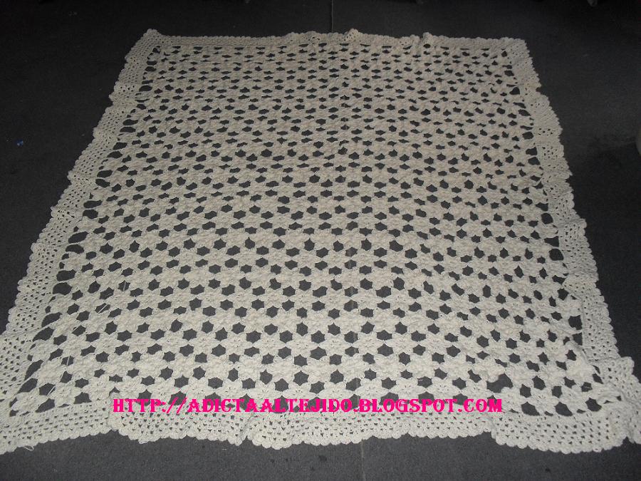Adicta al tejido: Colcha a crochet