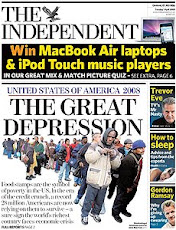 The London daily The INDEPENDENT, front page, Tuesday 1 April 2008