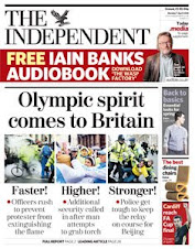 The London 'Independent': 'Olympic spirit comes to Britain'!