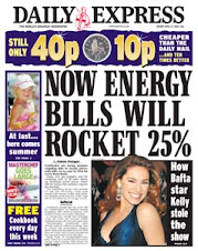 London, DAILY EXPRESS 21 April 2008