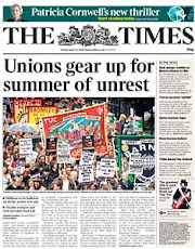 The 'Rupert Murdoch' Times, London, Friday 25 April 2008: