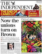 The INDEPENDENT, London: Thursday 22 May 2008
