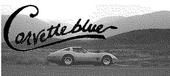 corvette blue