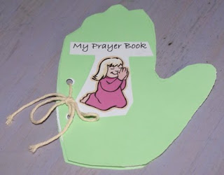 Hand-shaped Prayer Book