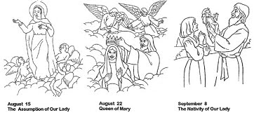 Heres A Mary And Baby Jesus Coloring Page From Real Life At Home