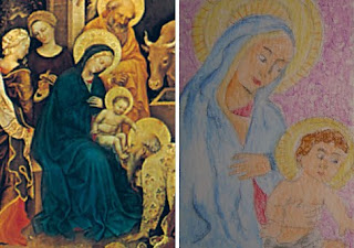 Side-by-side of Original and Trading Card Side-by-side of Original and Trading Card