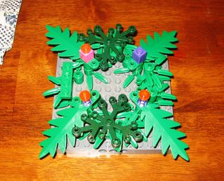 Lego Advent Wreath Lego Advent Wreath